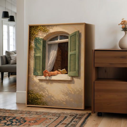 Afternoon Repose in Mediterranean Light