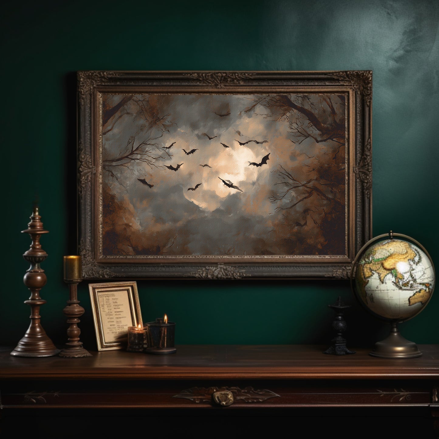 Nocturnal Symphony Through Autumn Veils