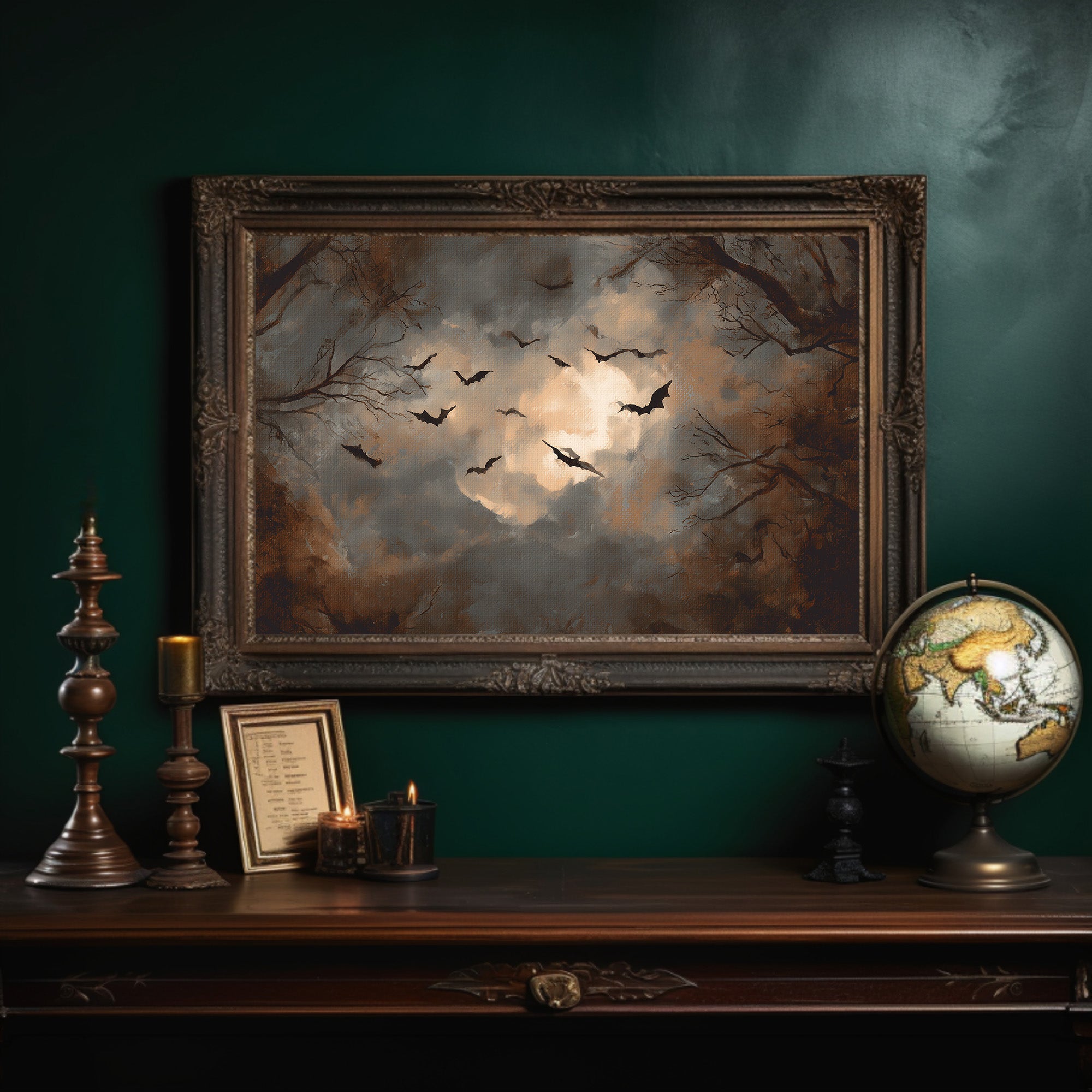 Nocturnal Symphony Through Autumn Veils