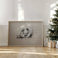 Tender Stillness at the Manger