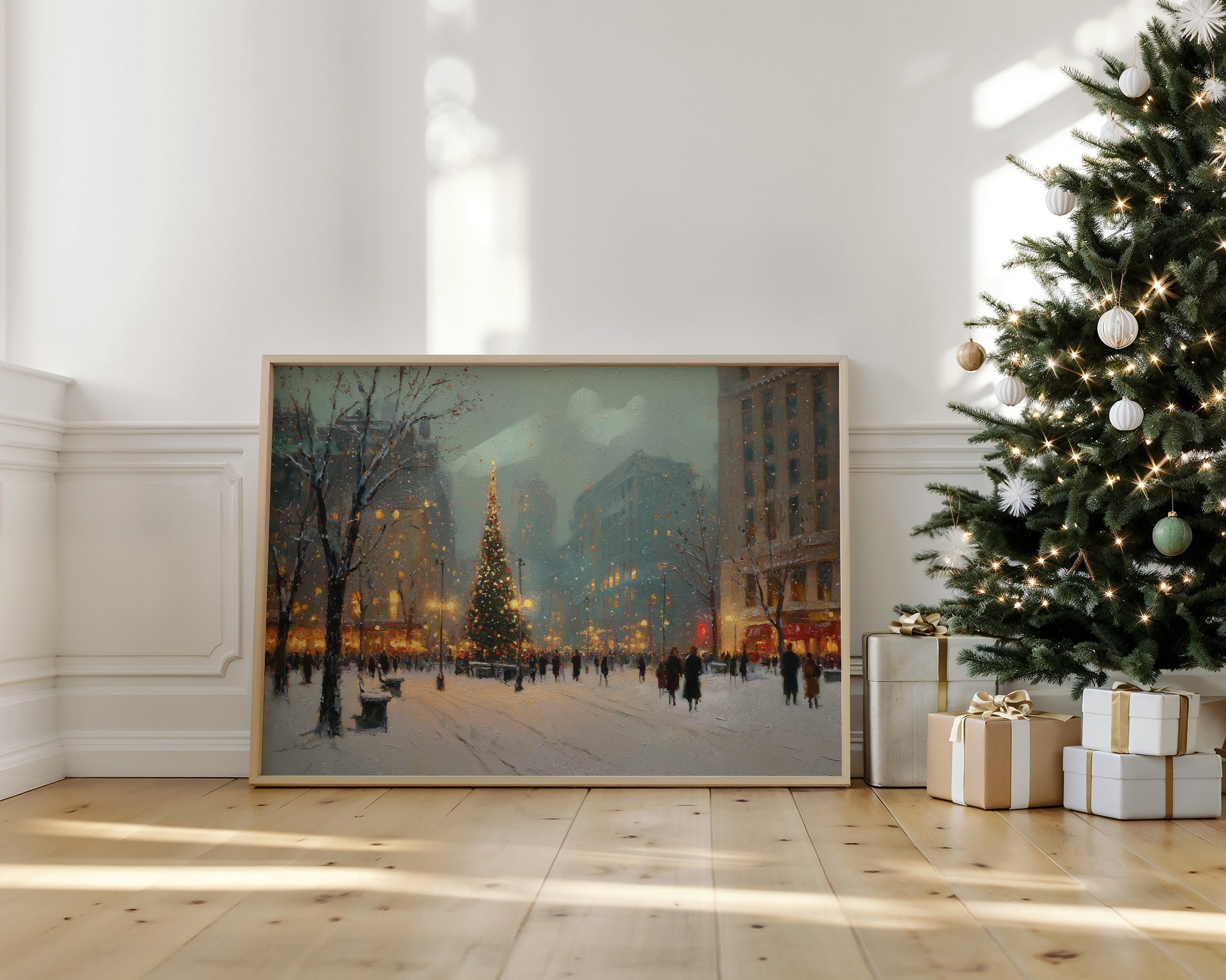Yuletide Glow Through Winter's Cheer