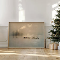 Northern Journey Through Winter Mist