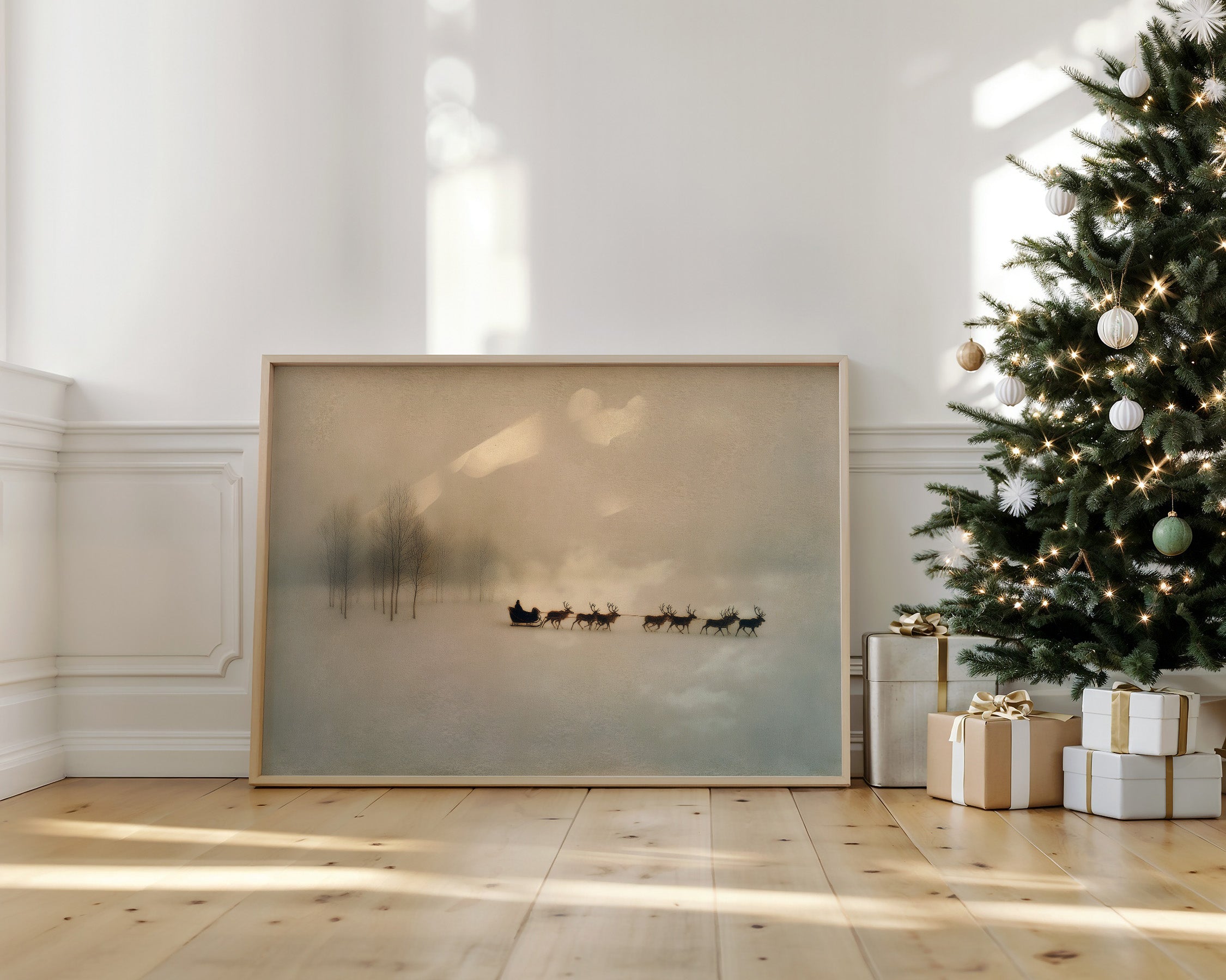 Northern Journey Through Winter Mist