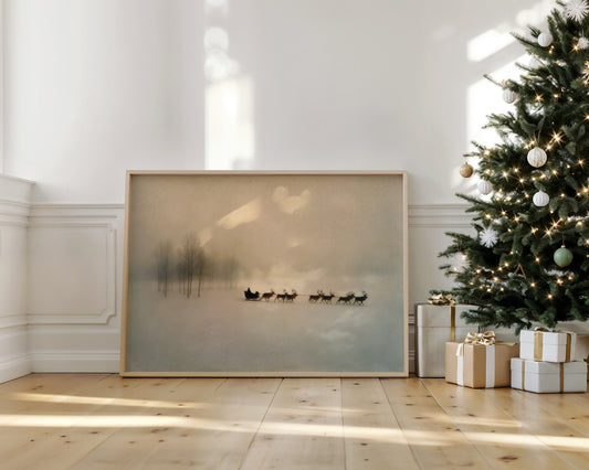 Northern Journey Through Winter Mist