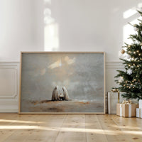 The Holy Family at the Manger