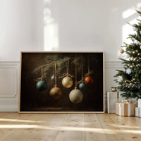 Still Life of Hanging Ornaments