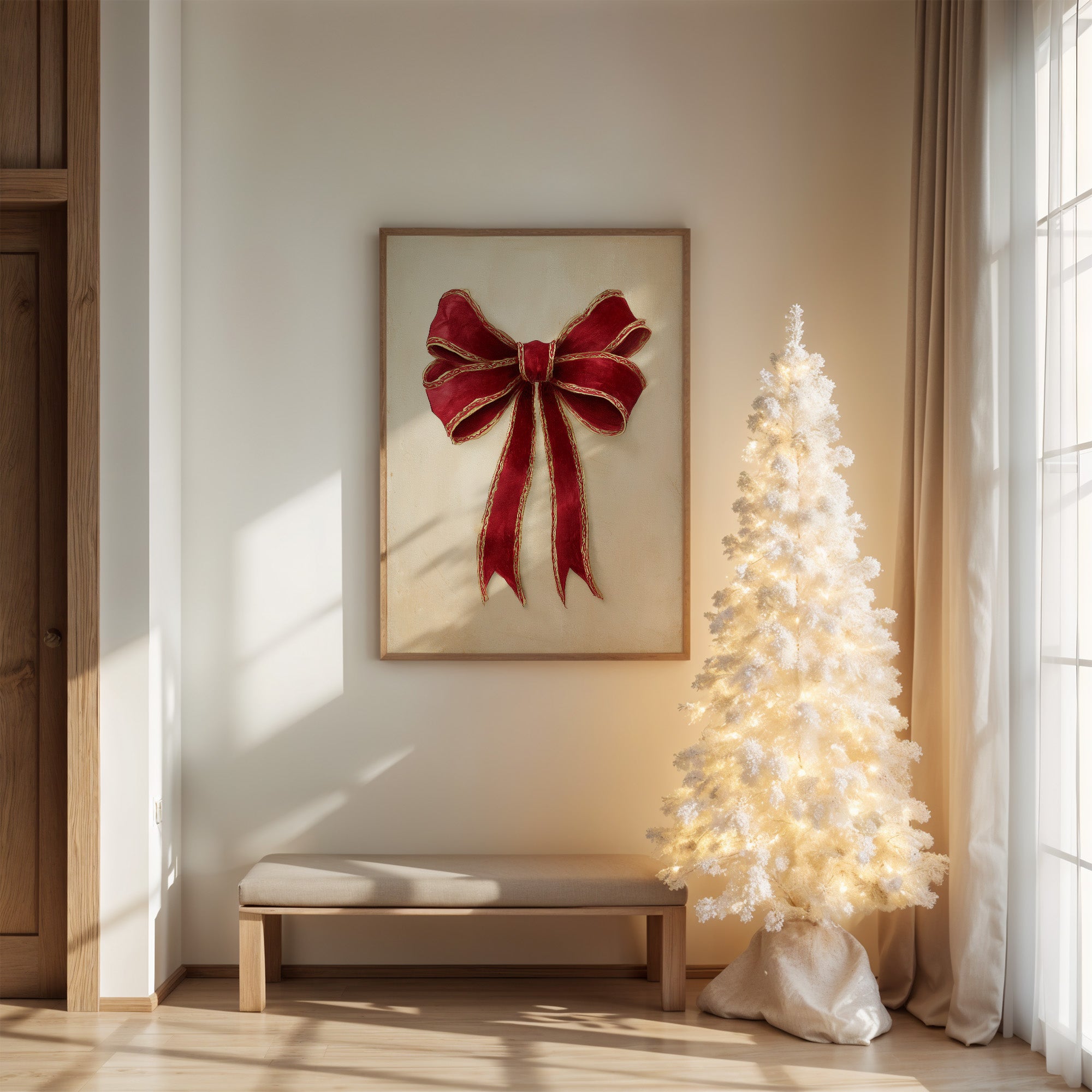 Crimson Elegance: The Gift Unwrapped