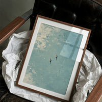 Adrift in Turquoise Infinity