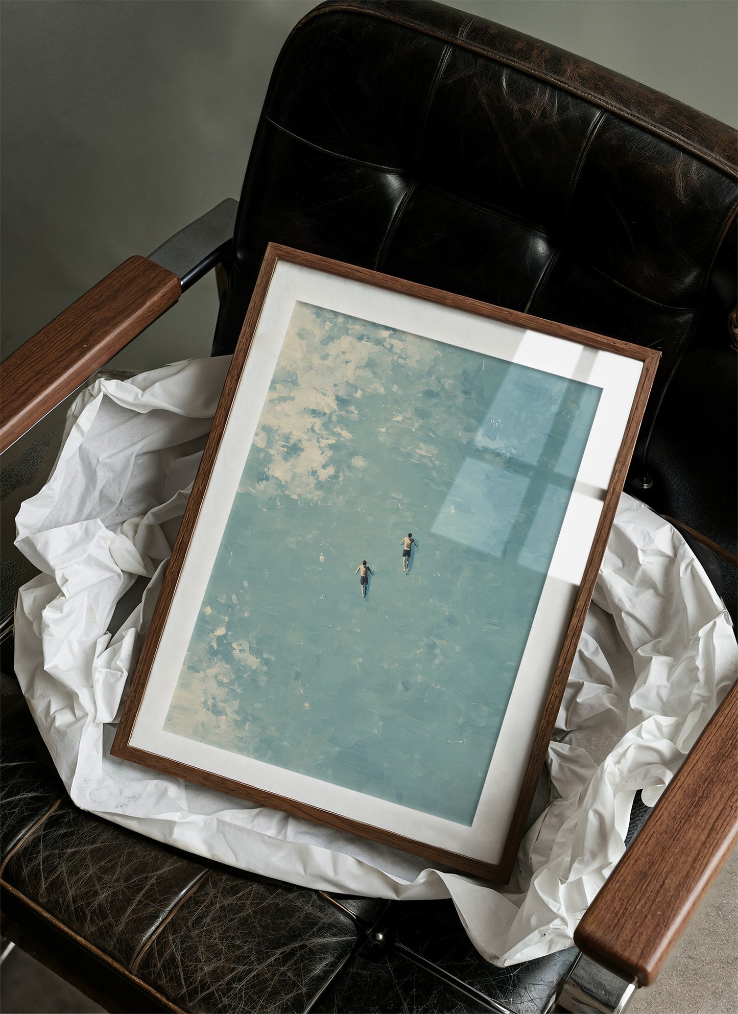 Adrift in Turquoise Infinity