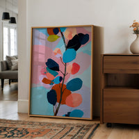 Abstract Botany in Pastel Symphony