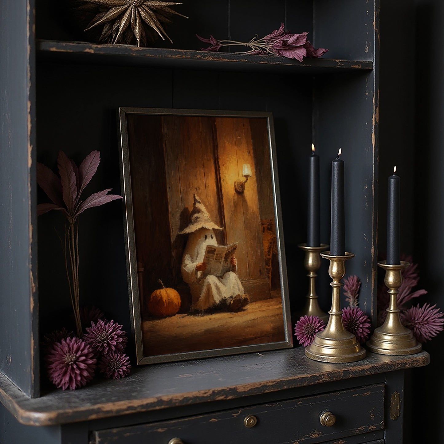 Ghostly Reader Awaits Halloween News