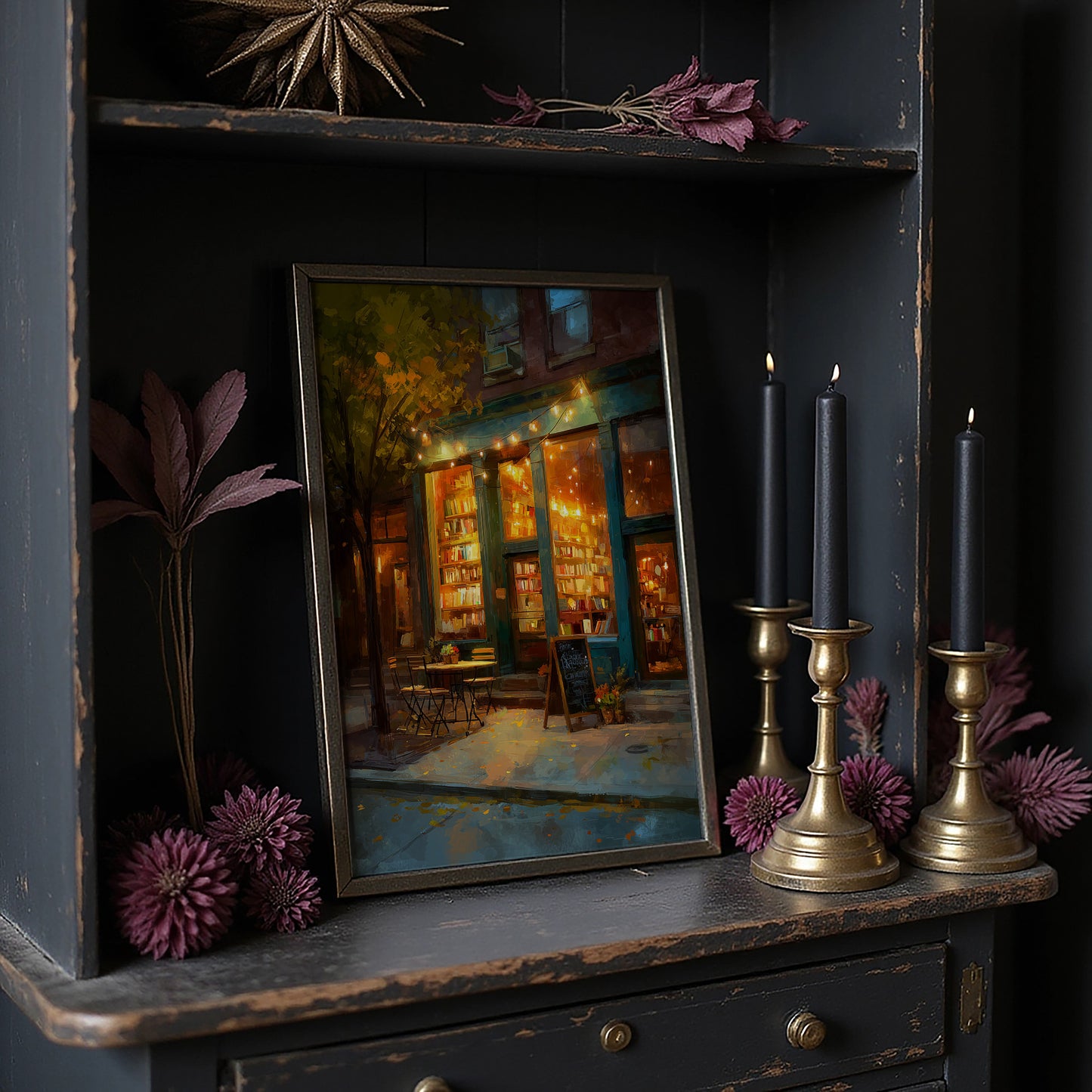Autumnal Sanctuary of Literary Warmth