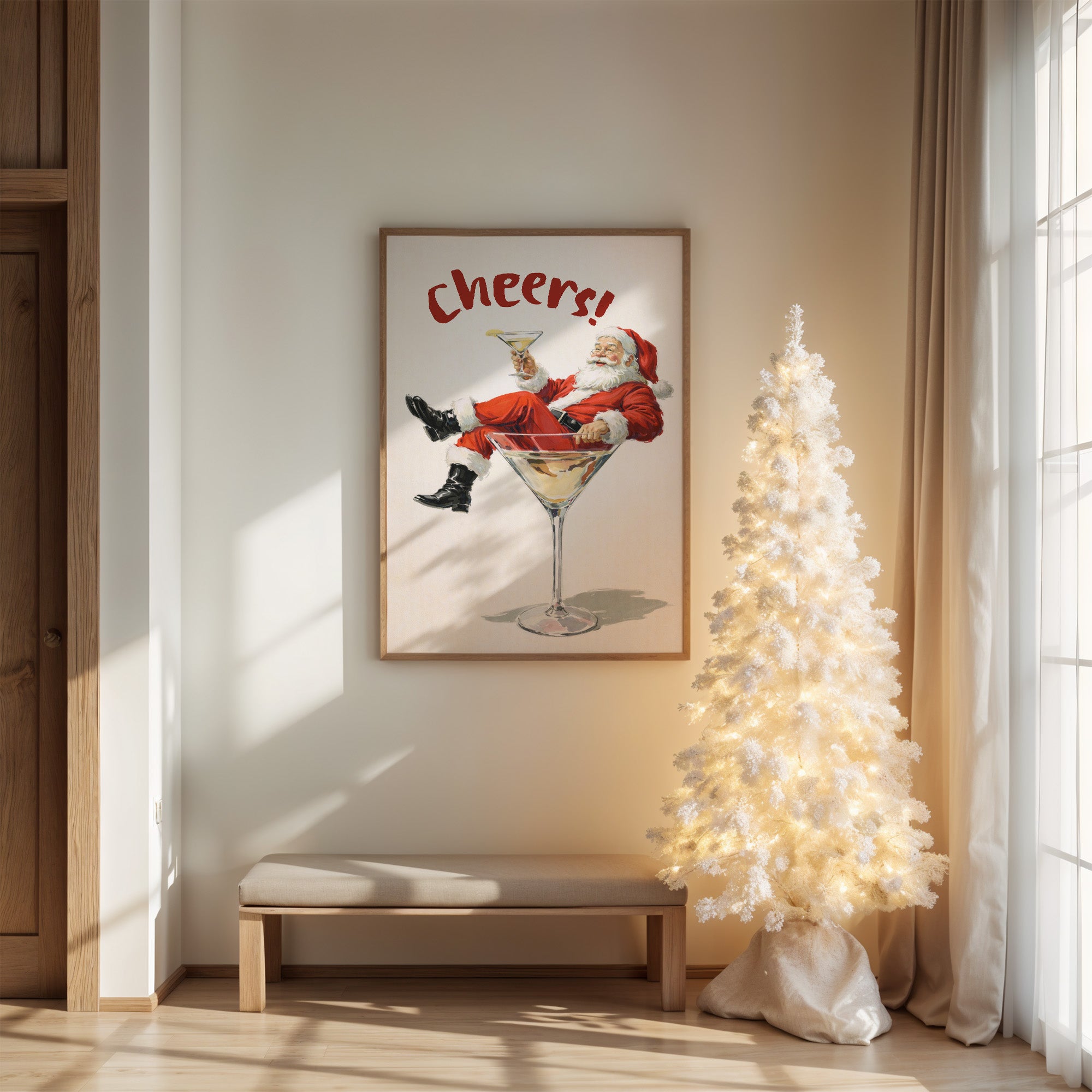 Holiday Spirit in a Cocktail Glass