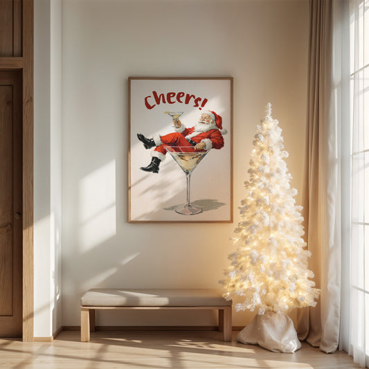 Holiday Spirit in a Cocktail Glass