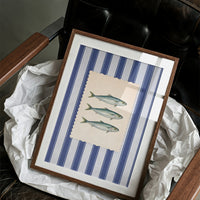 Nautical Trio: Mackerel on Cream