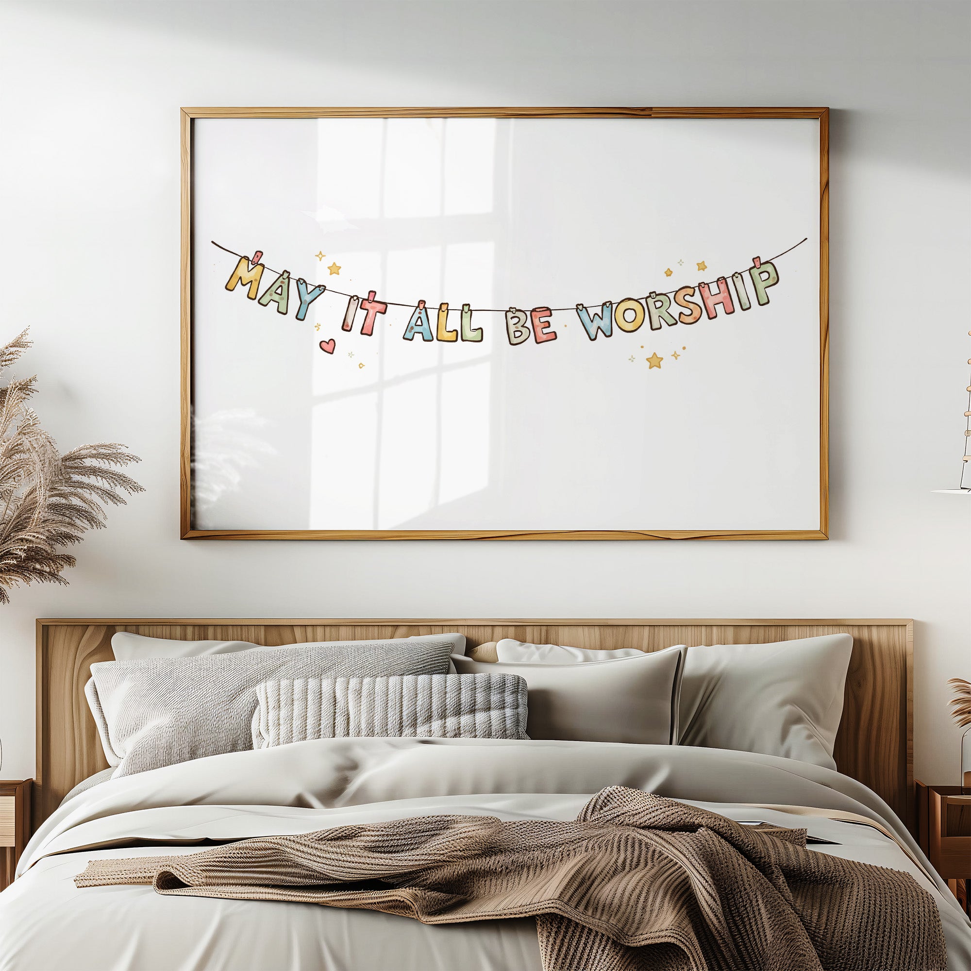 Pastel Prayer Hangs With Hope