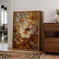 Honey Gatherer's Textured Paradise