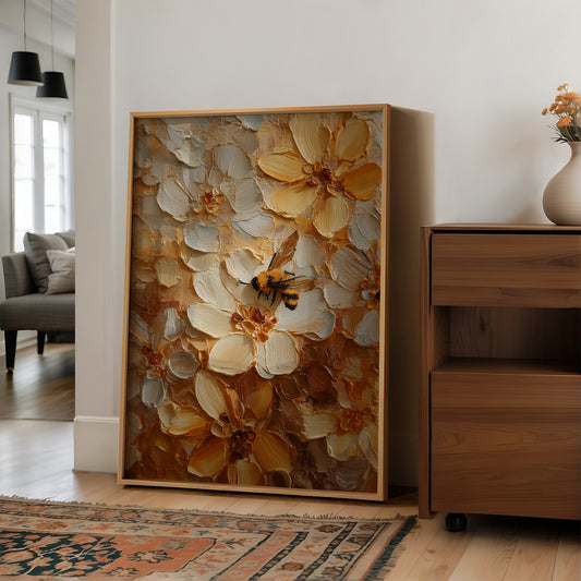 Honey Gatherer's Textured Paradise
