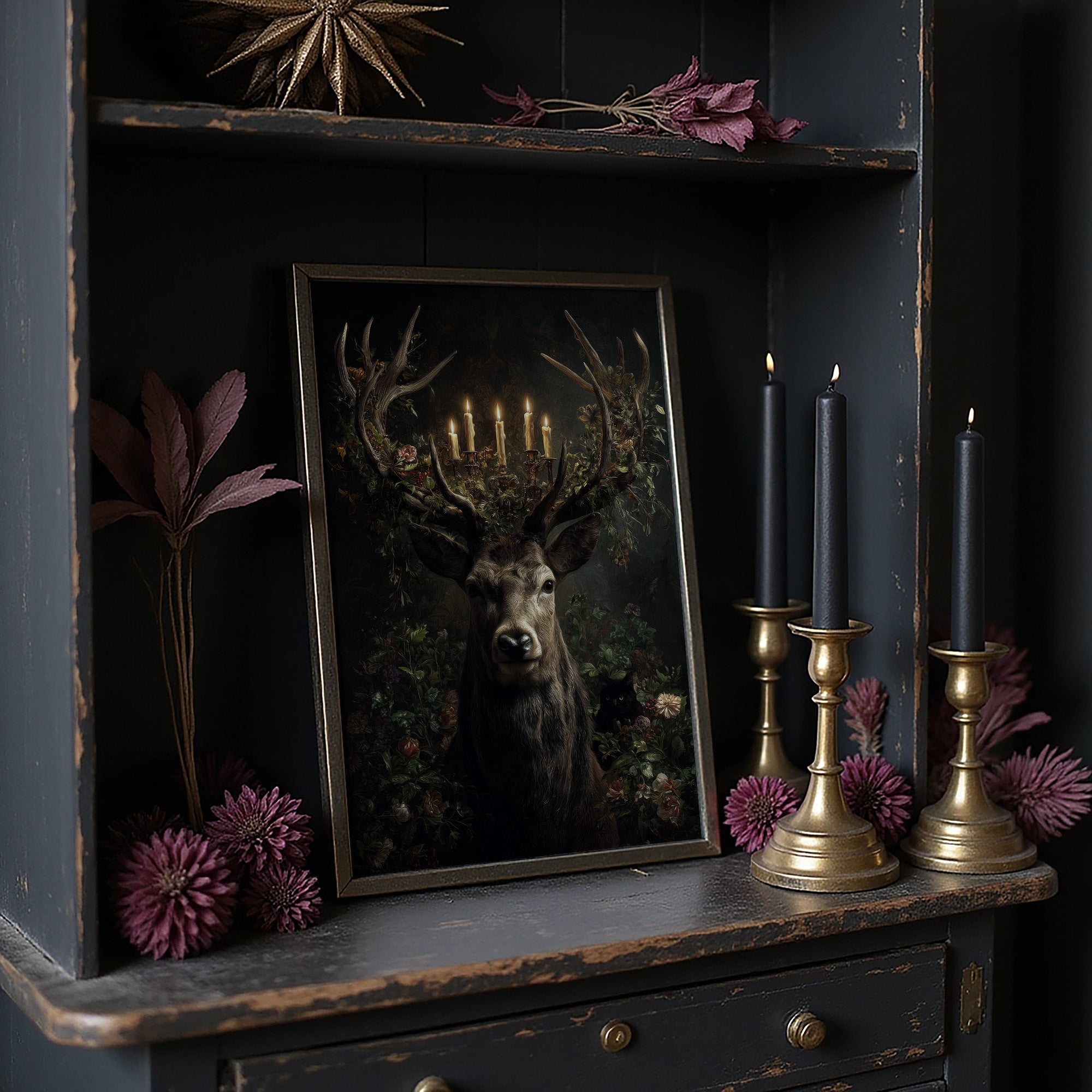 Woodland Sovereign's Candlelit Crown