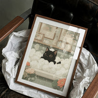 Bubble Bath Confidant: A Feline Spa Day