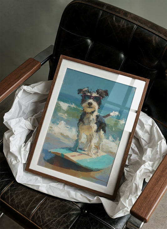 Surf Pup's Coastal Adventure