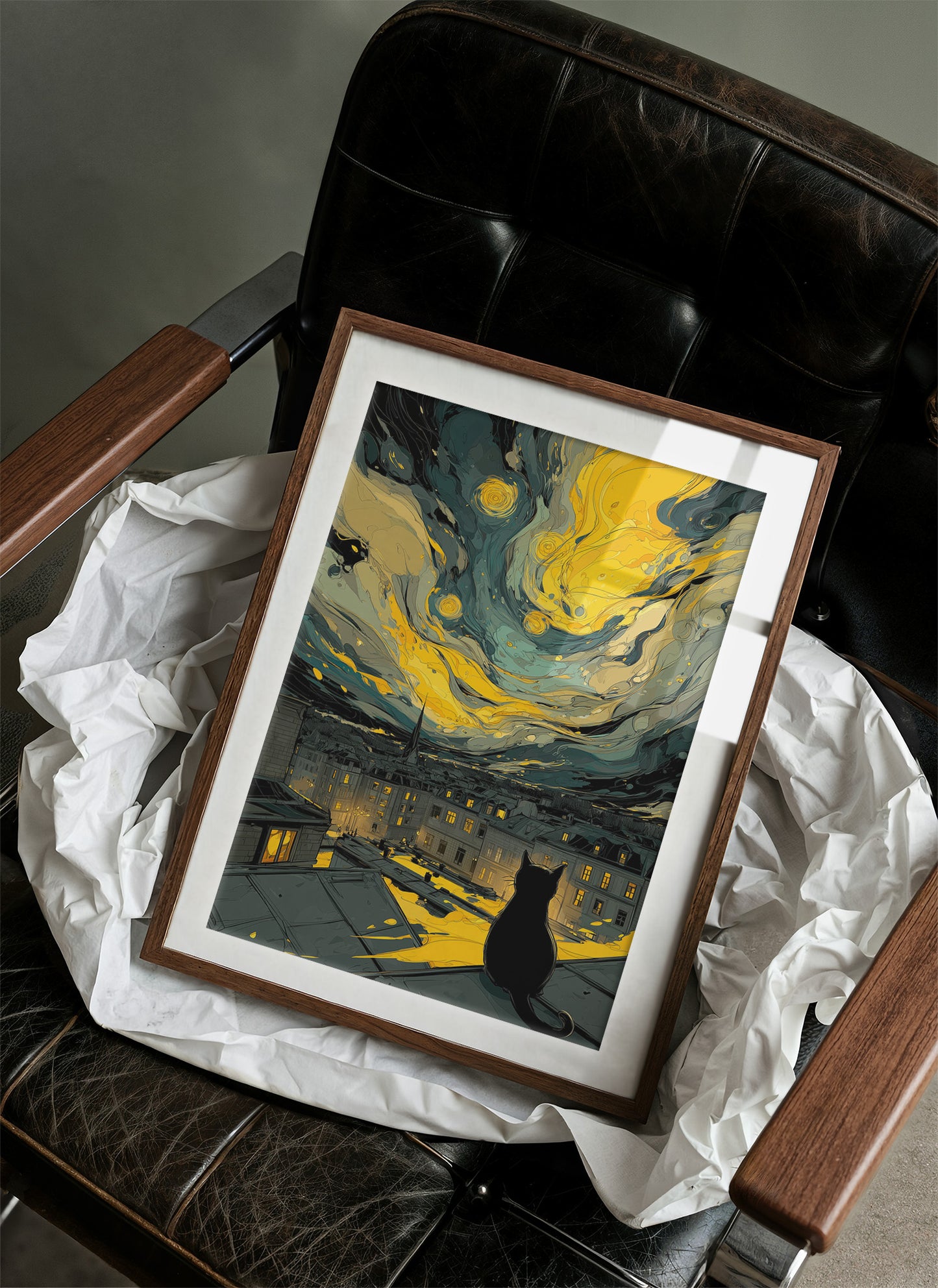 Midnight Observer: Celestial Dreams Unfold