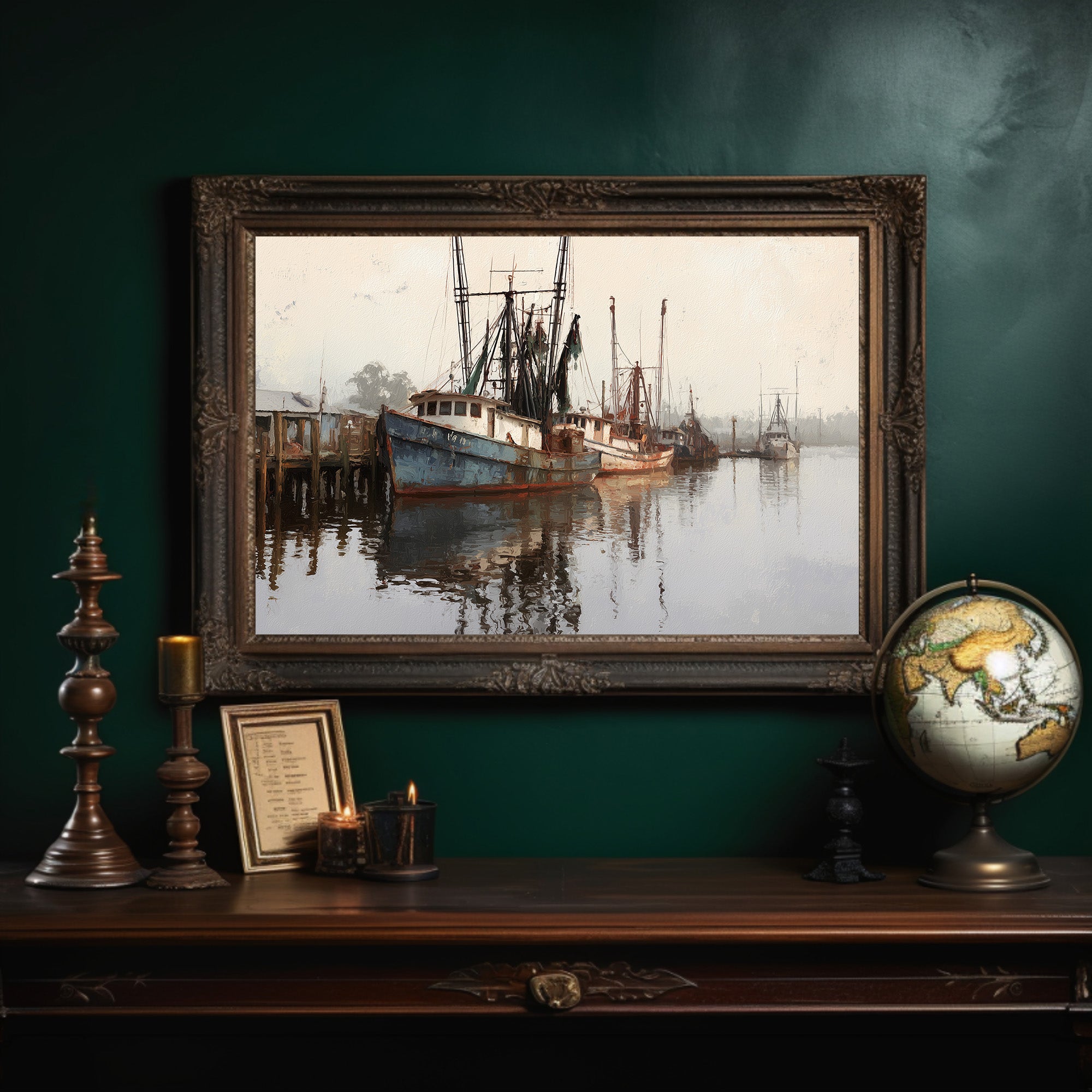 The Harbor That Held the Boats