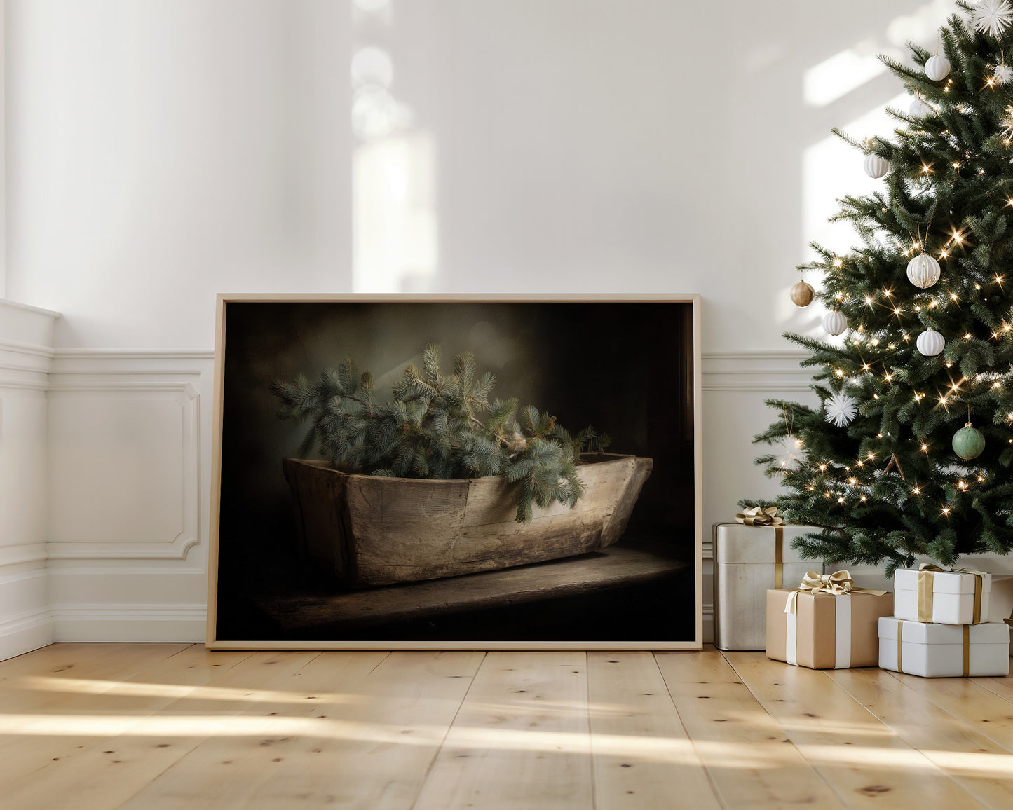 The Box That Held the Evergreen