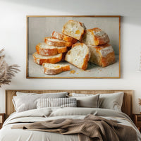 Rustic Bounty: A Symphony of Golden Bread