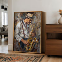 Melodic Reverie in Brushstrokes