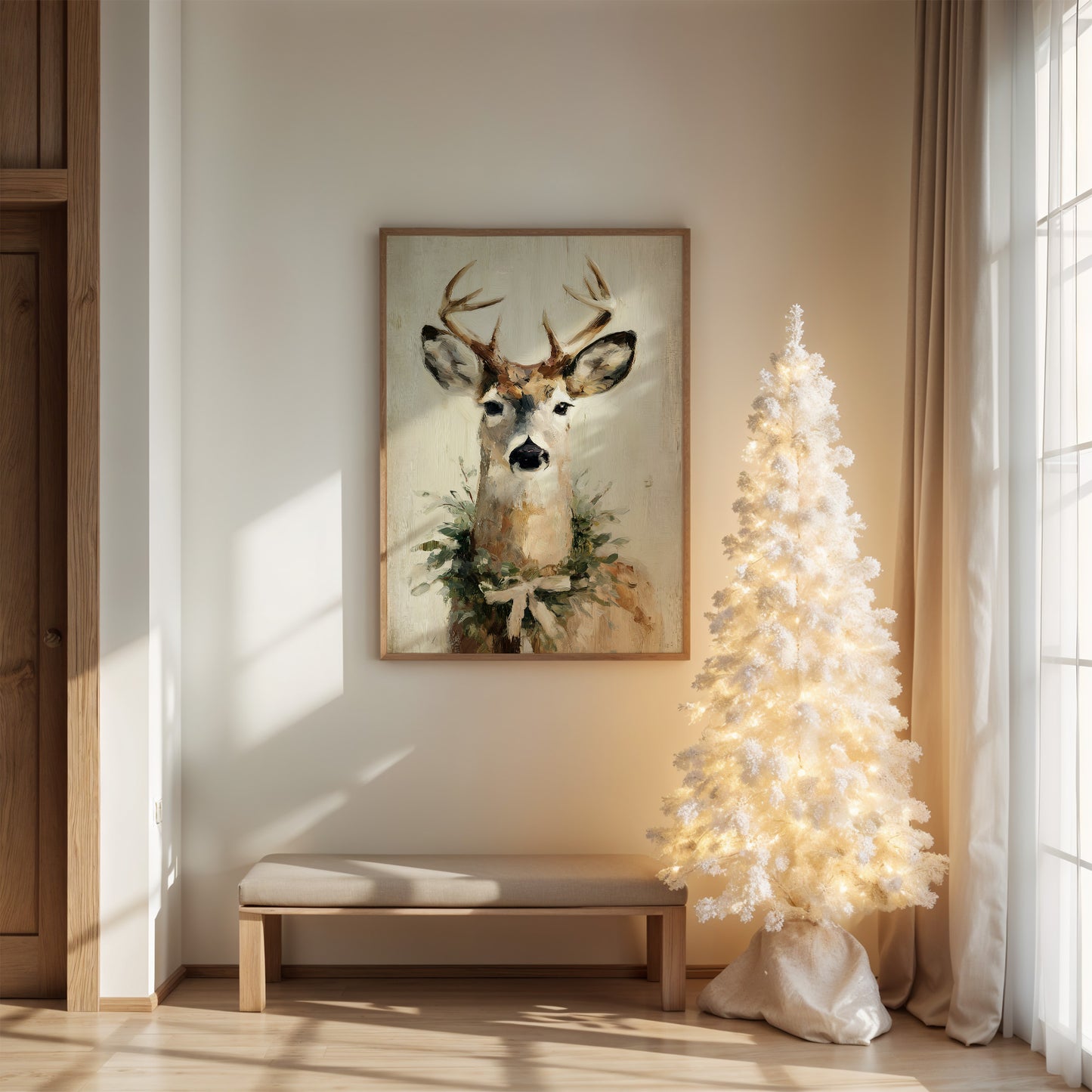 Woodland Nobility in Brushstrokes