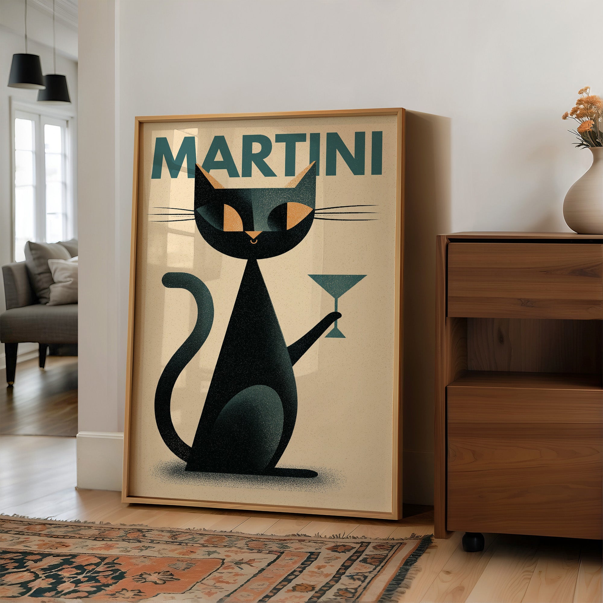 Feline Sophistication: Cocktail Hour