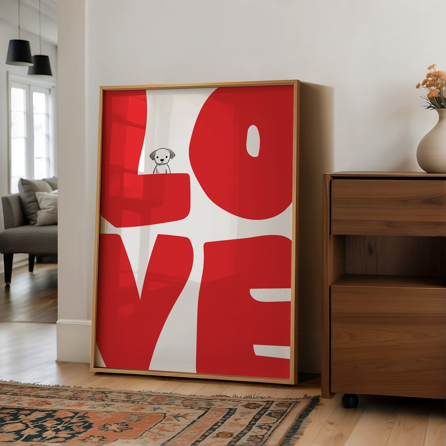 Puppy Love in the Typography of Affection