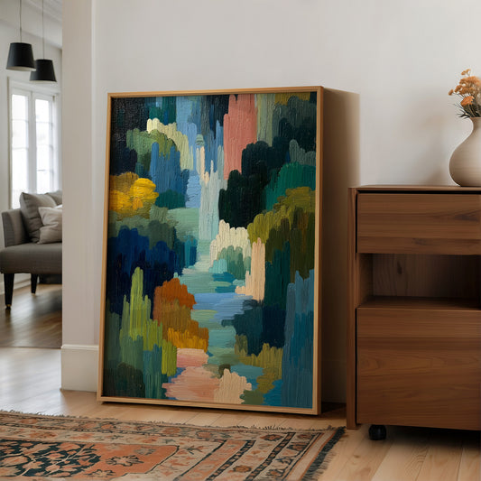 Abstract Wilderness: Vertical Symphony