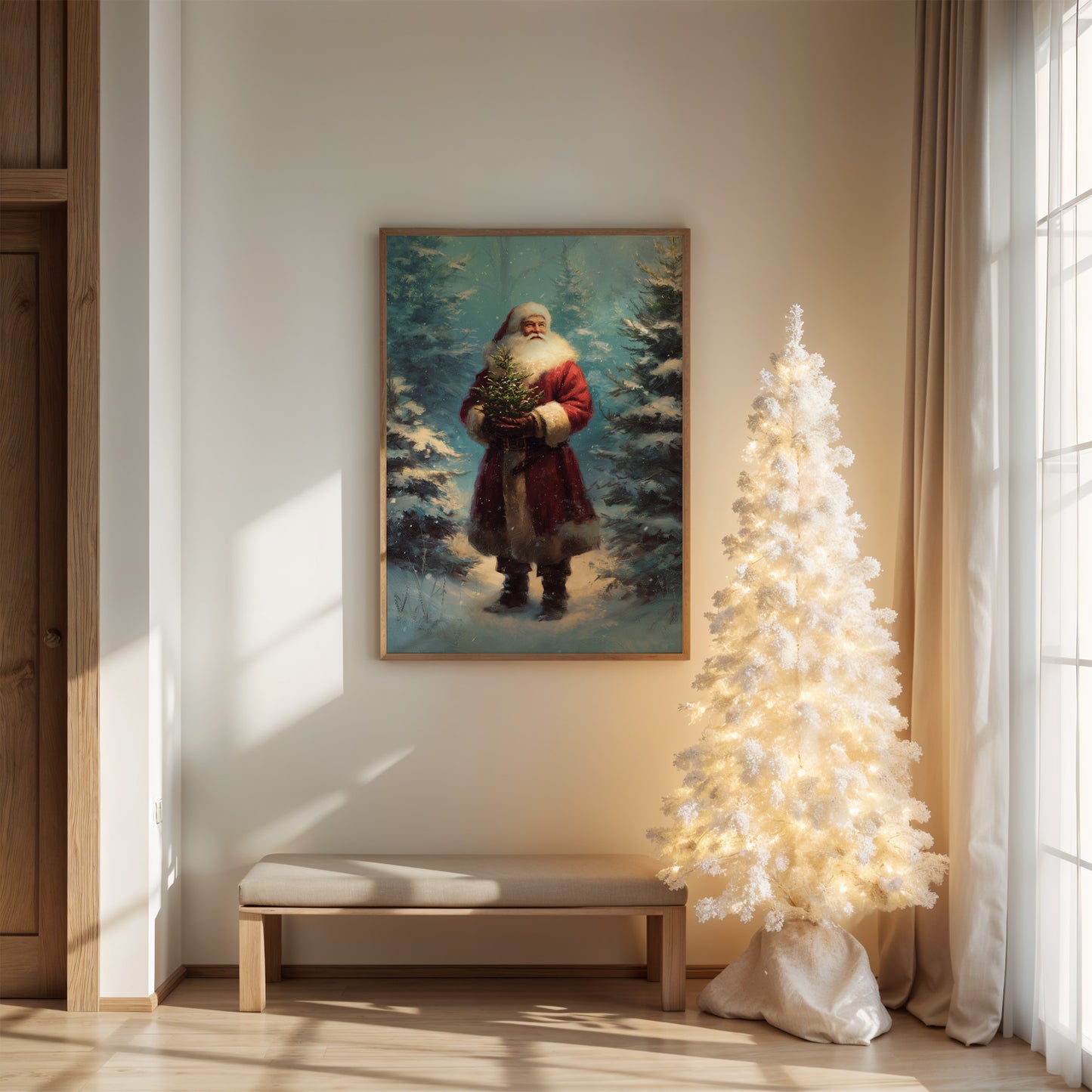 Santa Brings Evergreen Hope