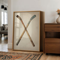 Crossed Sticks: Vintage Hockey Heritage