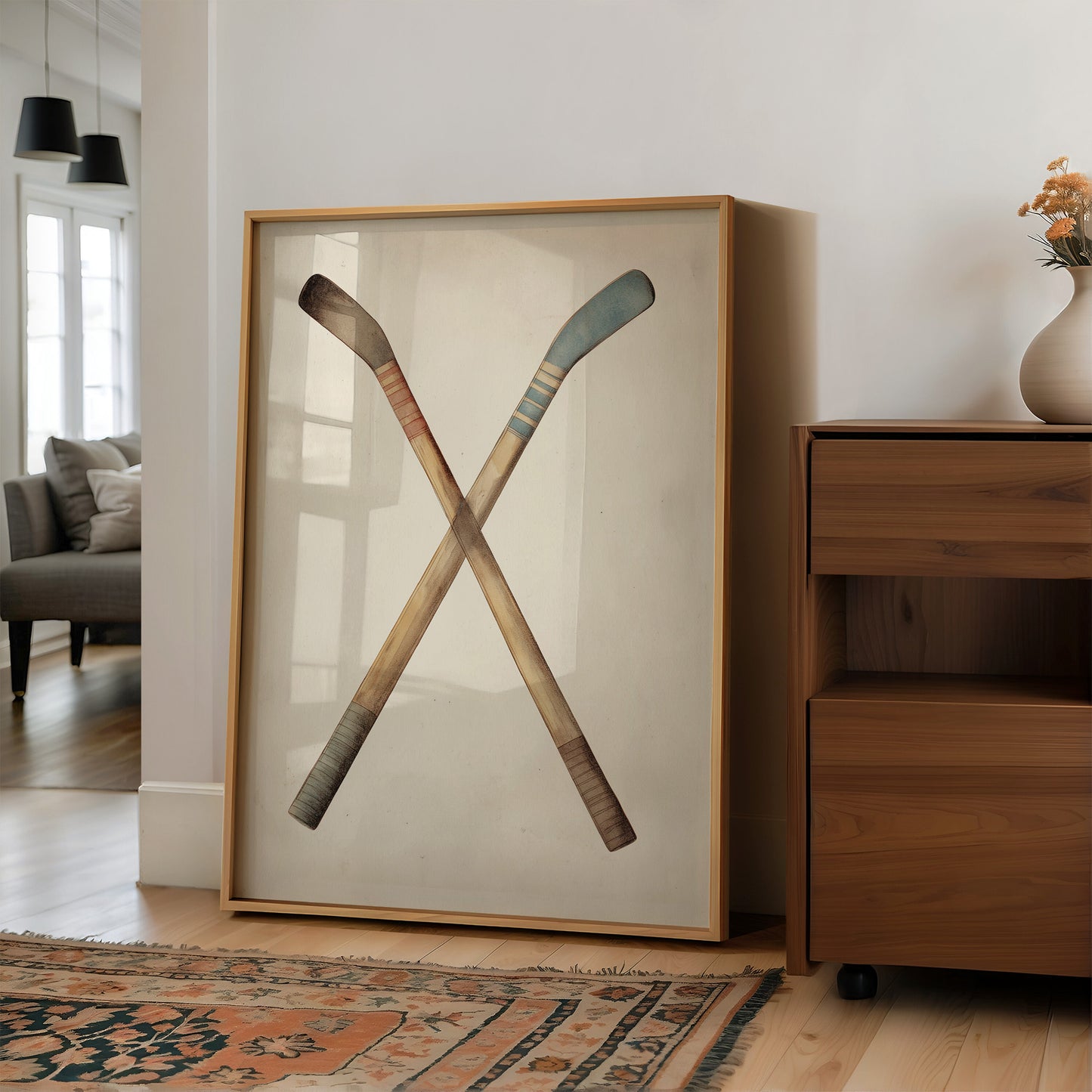 Crossed Sticks: Vintage Hockey Heritage