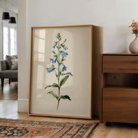 Botanical Elegance: Bellflower's Delicate Symphony