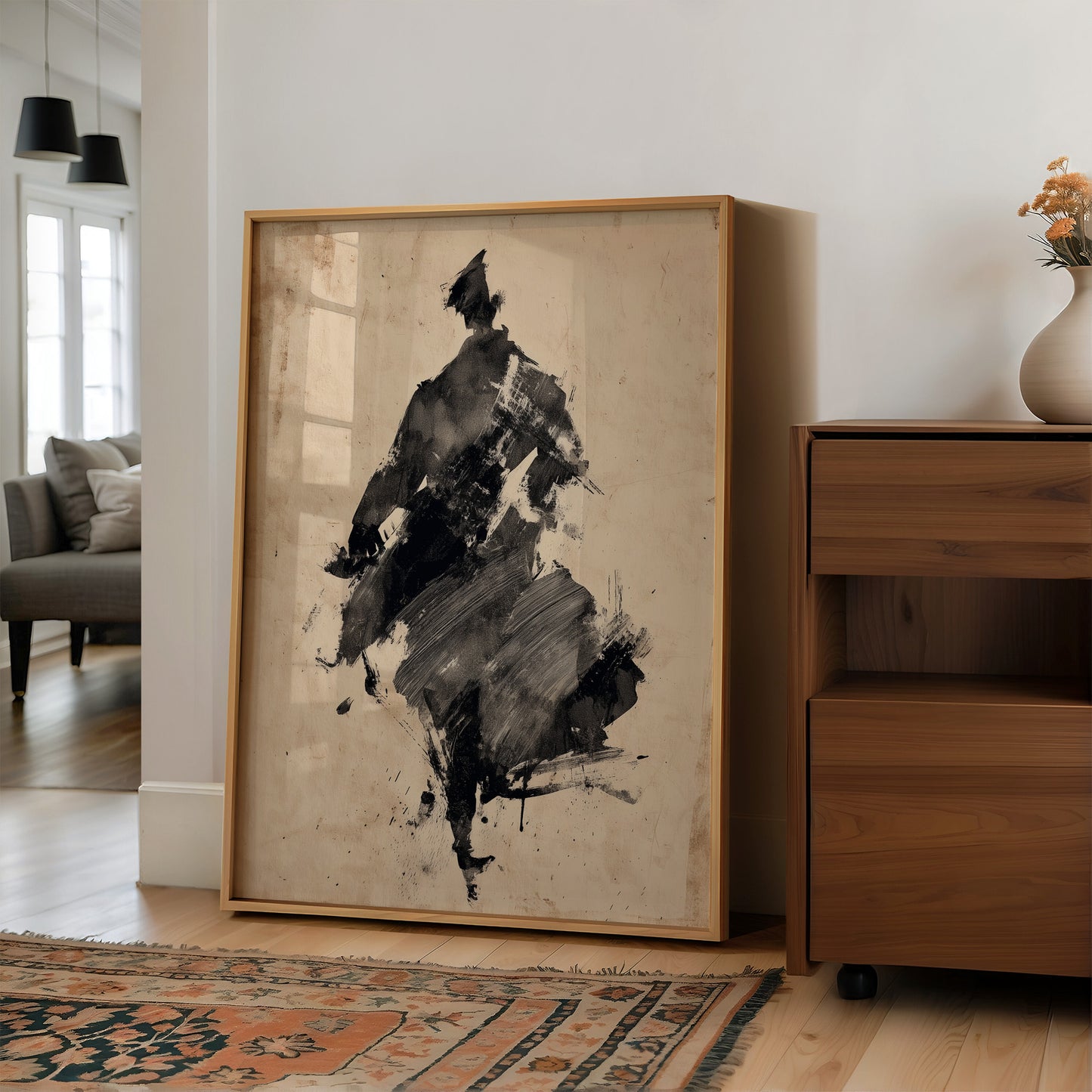 The Samurai Turns Before Dawn