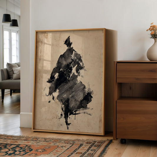 The Samurai Turns Before Dawn