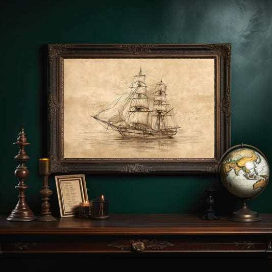 Sails Caught Between Memory and Horizon