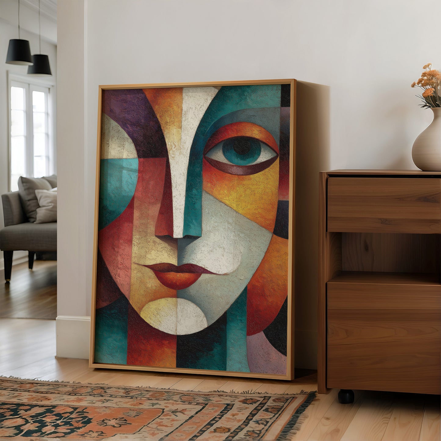 Fractured Identity In Bold Geometry