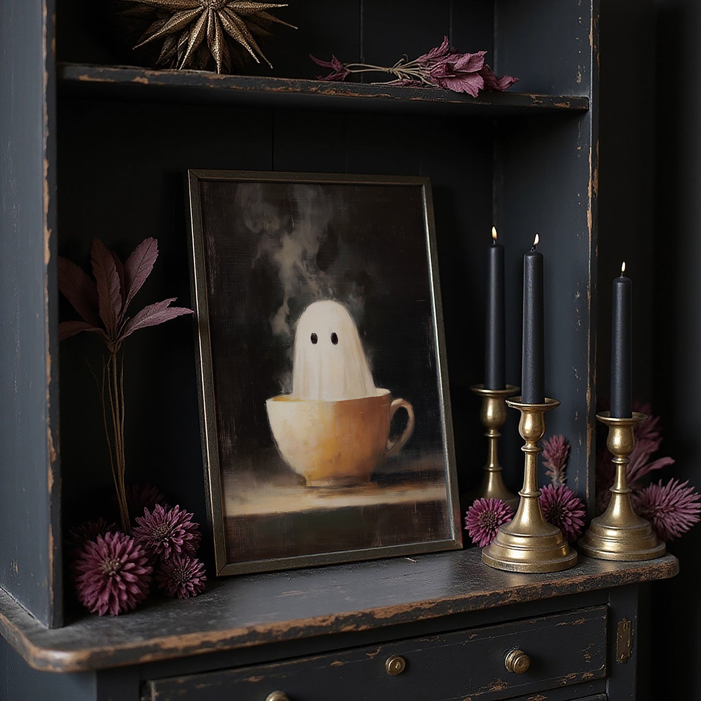 Ghost Finds Warmth In Teacup