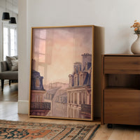Parisian Rooftops Blush With Dawn