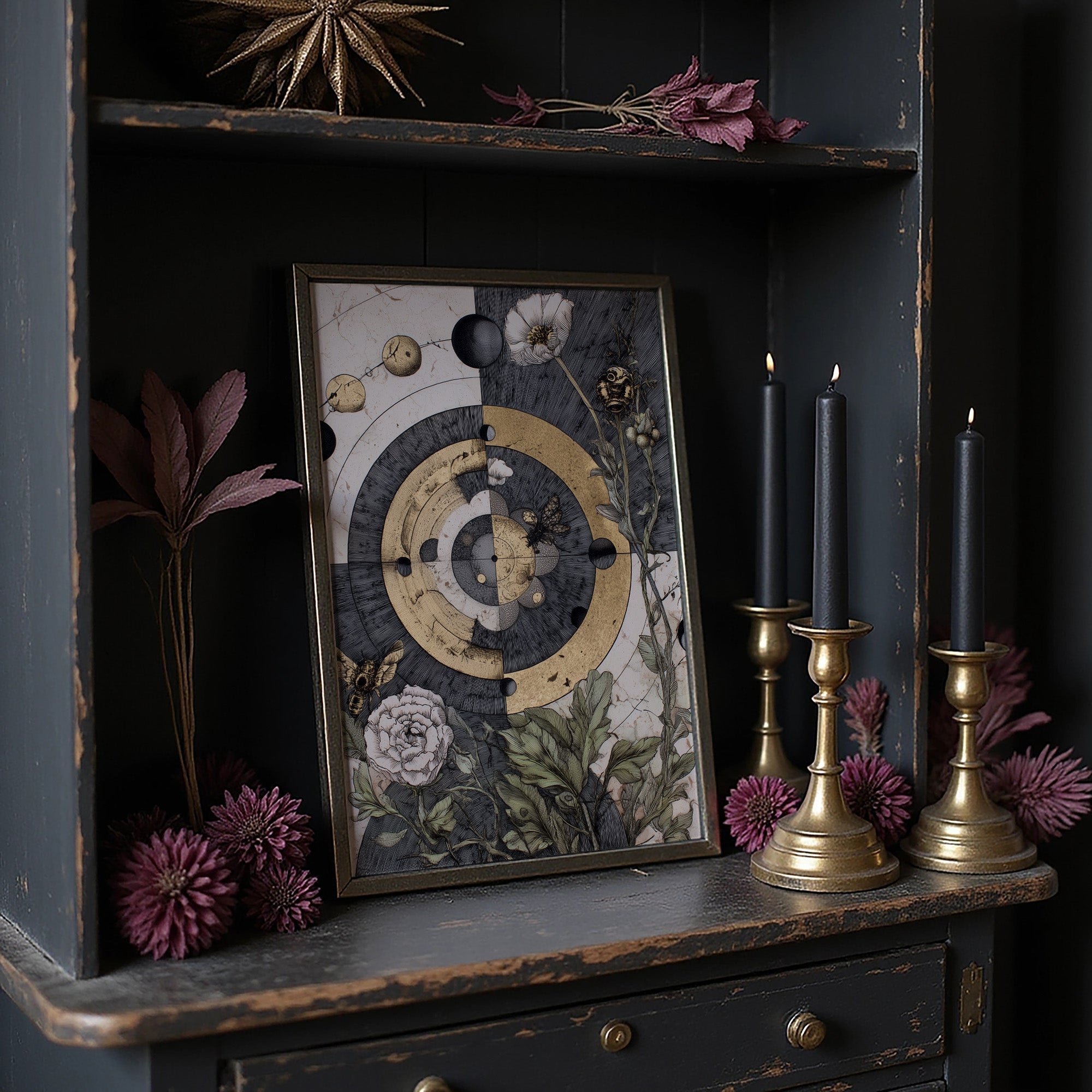 Orbits Bloom Through Ancient Geometry