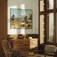 Joshua Trees Stand Through Endless Noon