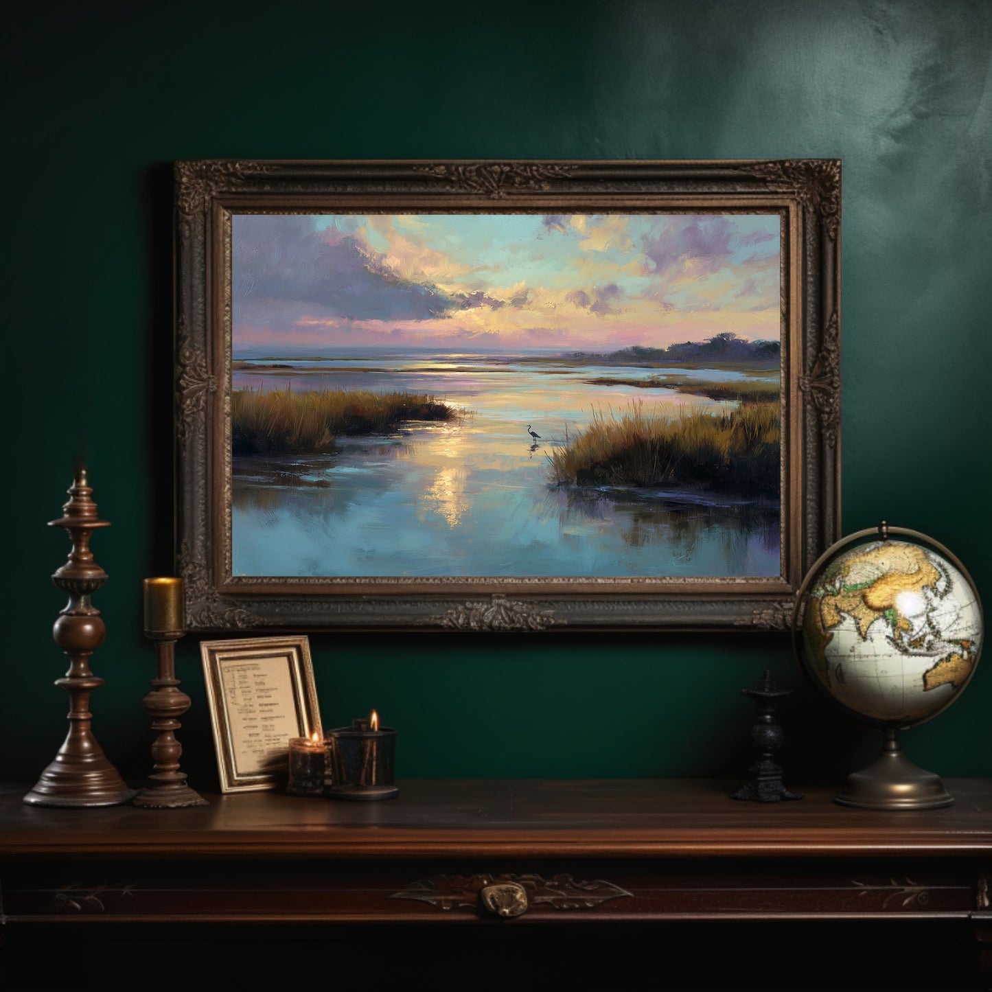 The Heron Knows This Hour