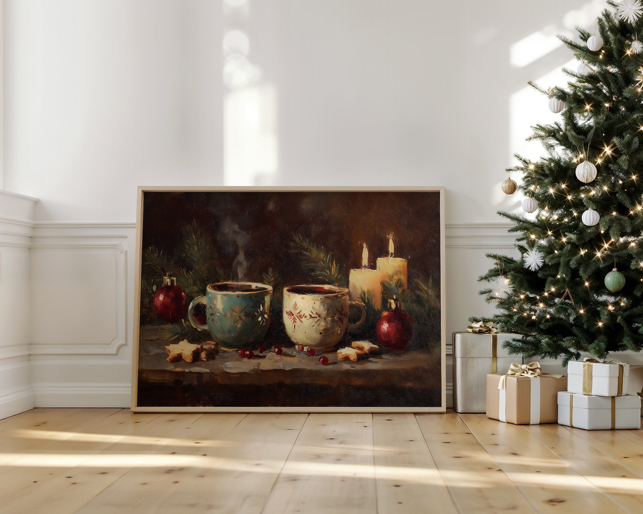 Two Mugs Wait For December's Return