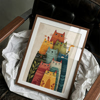 When Nine Cats Found Each Other