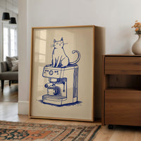 The Cat Who Claimed The Espresso Machine